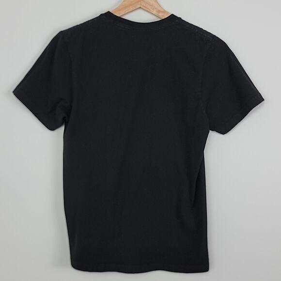 Vans Fire Flame Logo Black Graphic T-Shirt Youth Medium - Picture 6 of 8